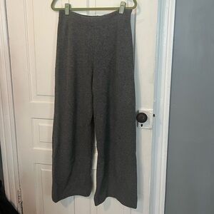 GAP Charcoal Wide-Leg Pants
